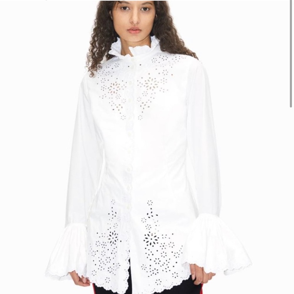 NWT SOLD OUT PACO RABANNE EYELIT SHIRT